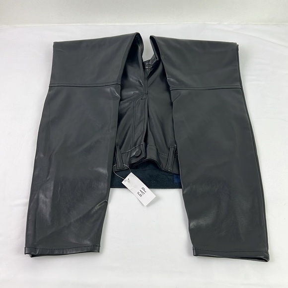 Gap Denim New Women’s 6/28R High Rise Universal Legging Faux Leather Skinny Leg - Picture 7 of 10